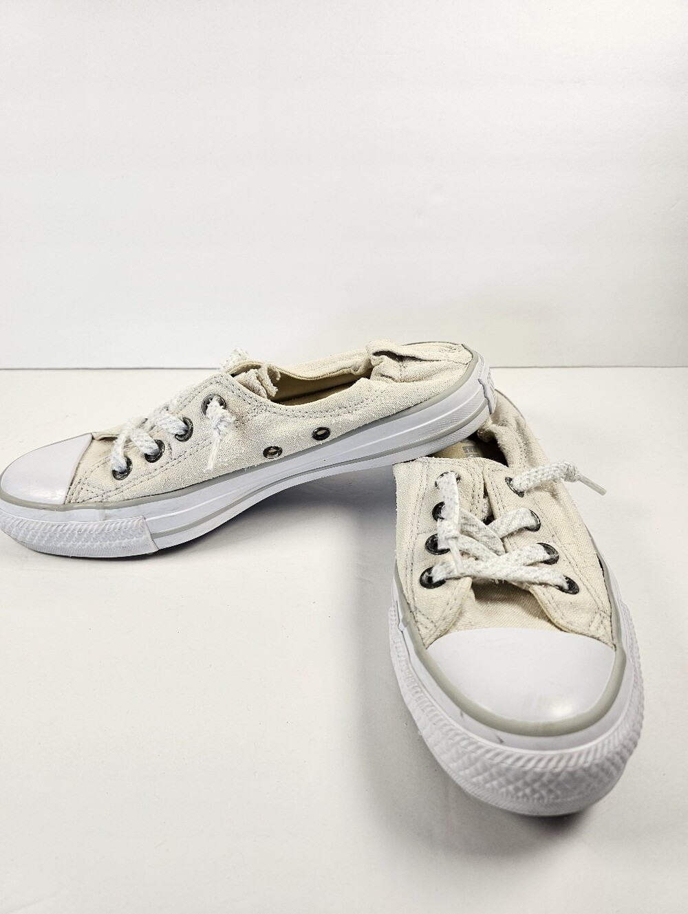 Converse Shoreline Slub Linen Low Top Slip on Sneaker Size 7.5 Streetwear